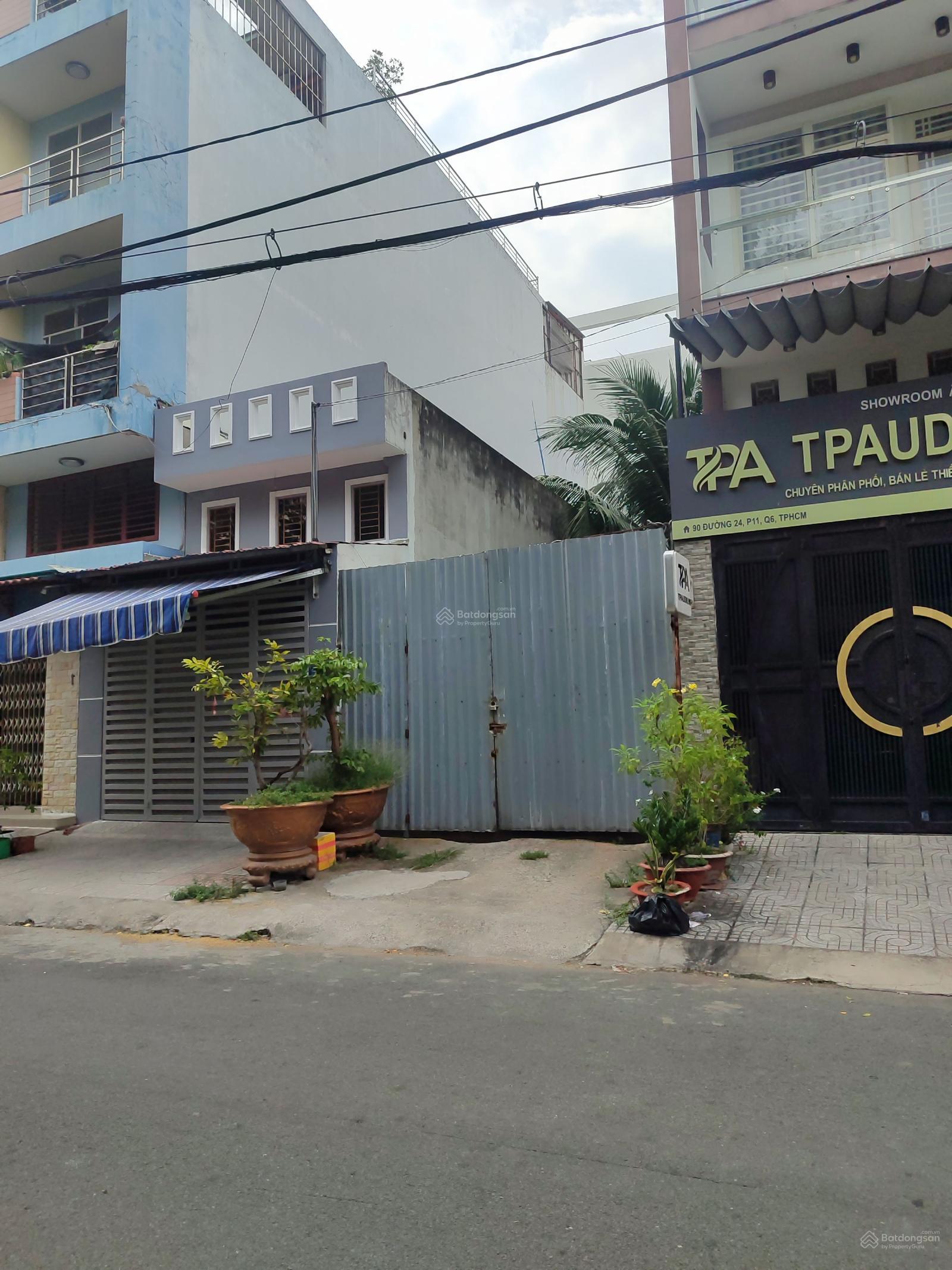 Đất đường 24 KDC Bình Phú đối diện công viên 4x24 vuông vức