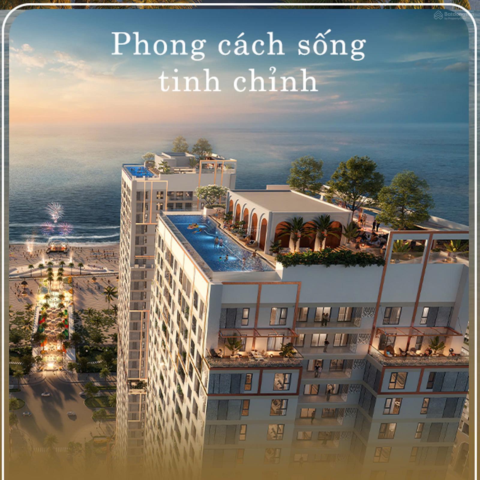 Bán căn hộ 1 phòng ngủ mặt biển Residence Signature giá chỉ 1,6 tỷ, sổ đỏ trọn đời