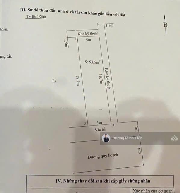 93.5m2 đất TĐC Đằng Lâm 2 - ngang 5m - đường 12m