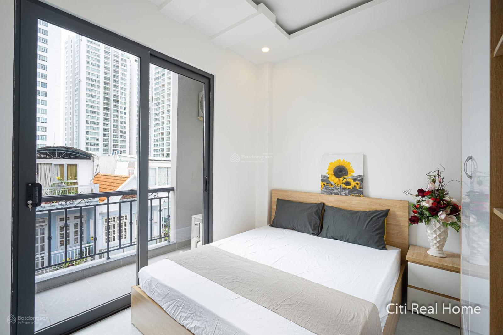 1PN ban công lớn tone trắng thiết kế hiện đại - vị trí đắc địa thảo điền - full nội thất