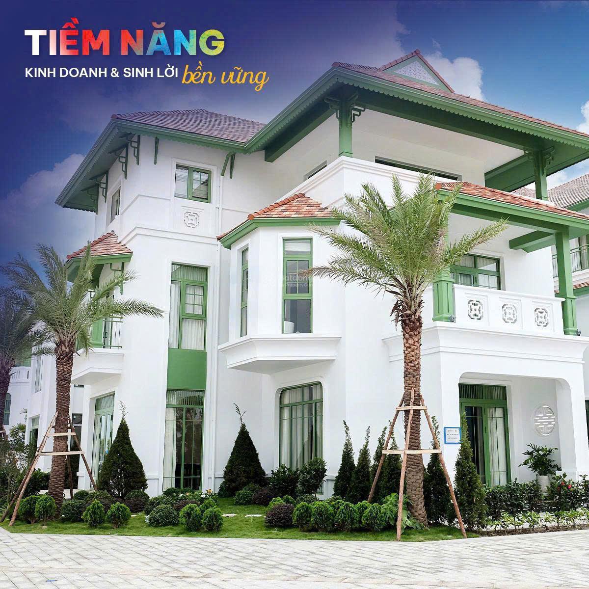 Trả thẳng chỉ hơn 5 tỷ, qua ngân hàng chỉ 25% sở hữu ngay liền kề VIP tại Sun Hà Nam