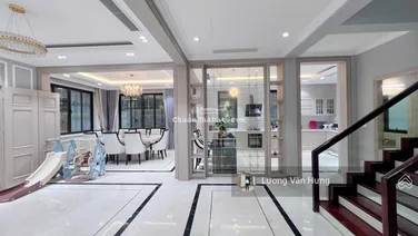Bán biệt thự Làng Việt Kiều Châu Âu, Mỗ Lao Nguyễn Văn Lộc DT 255m2, MT 15m full nội thất giá 60 tỷ