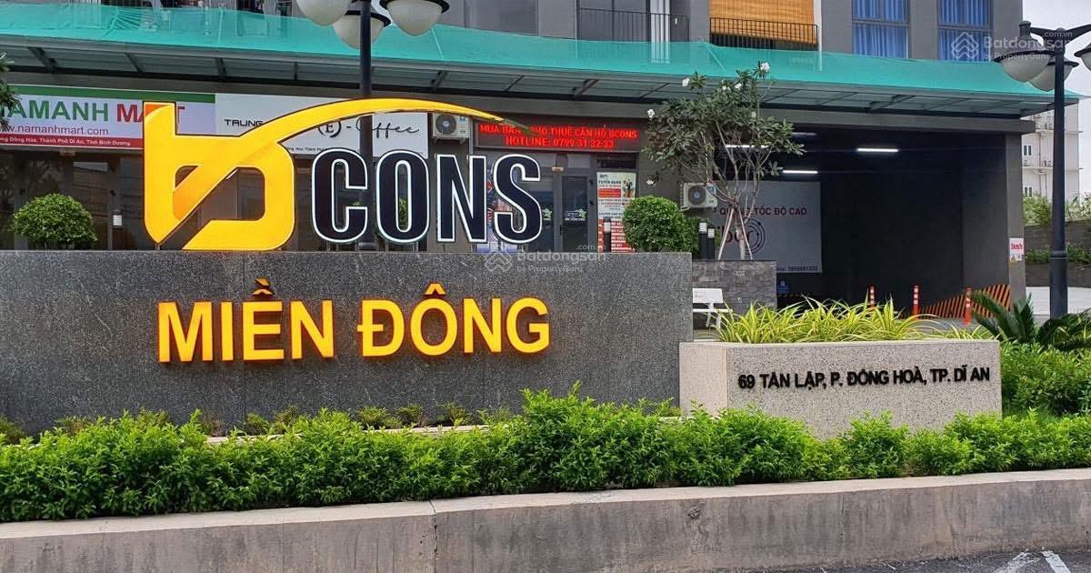 Bcons Miền Đông chính chủ bán căn 2PN với vốn 30% 660tr sở hữu ngay Metro Miền Đông, vay 70%