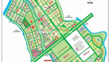 Bán gấp lô đất KDC 13C Greenlife mặt tiền Nguyễn Văn Linh. Diện tích 5x17m sổ hồng. Giá 5tỷ2