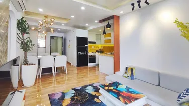 Bán CH Sky Garden 3. DT 75m2 nhà đẹp nội thất đầy đủ- 2pn-2wc- đang cho thuê 17tr. Giá 5.390 tỷ