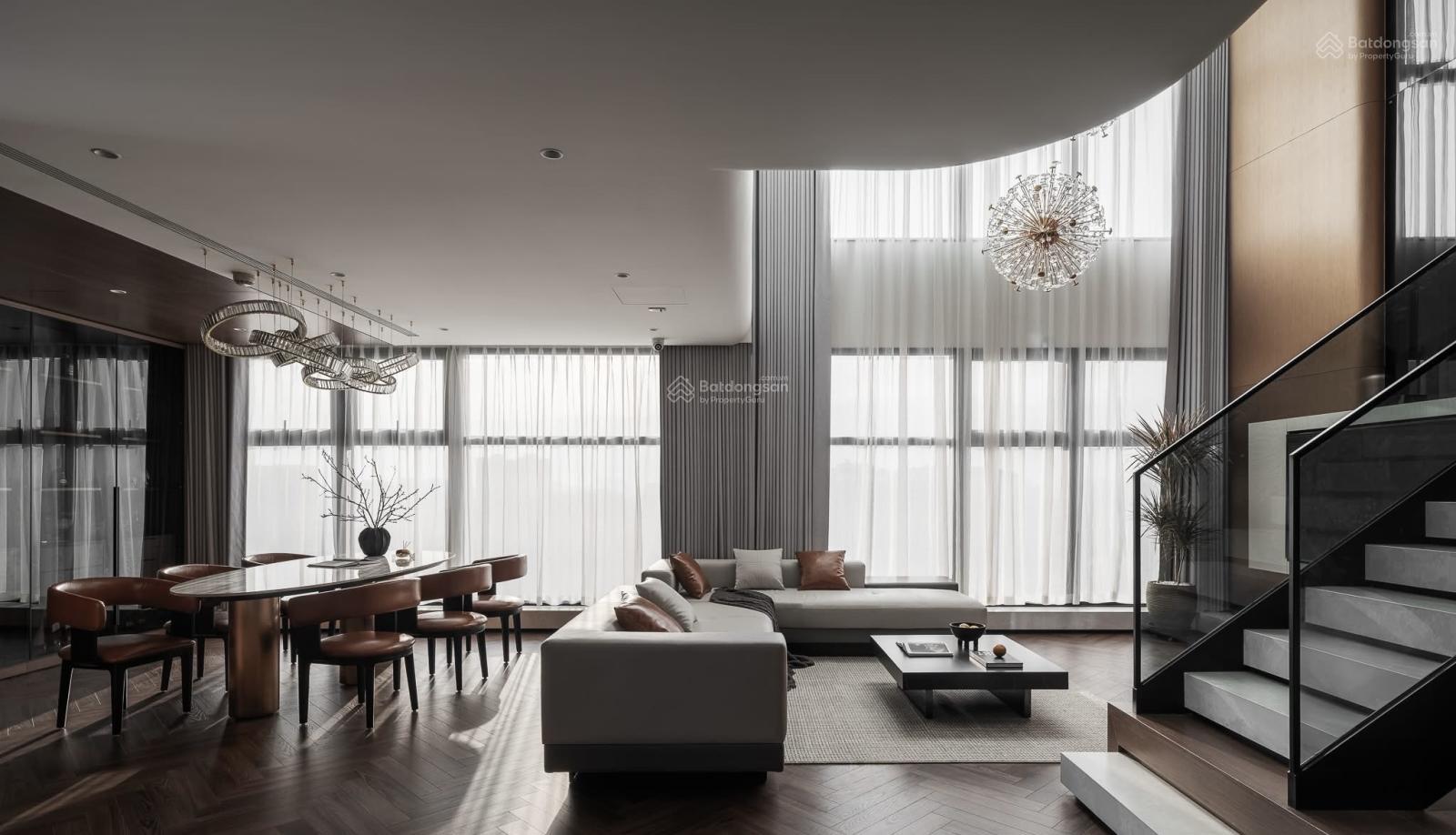 Cần cho thuê CH 300m2 - 3pn full đồ nội thất CC, view trọn Hồ Tây, siêu đẹp tại D'.Le Roi Soleil