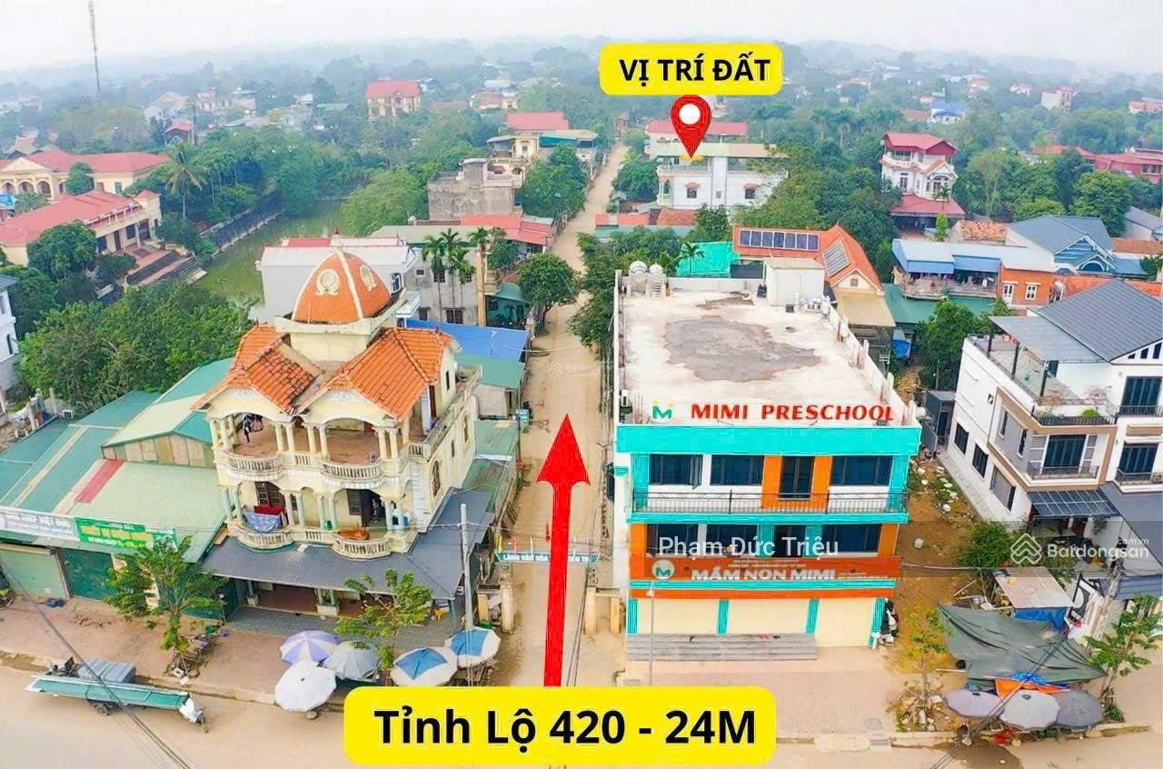 Chính chủ bán 2 mảnh 60m2 trục chính lô góc, LK sau ủy ban xã Bình Yên