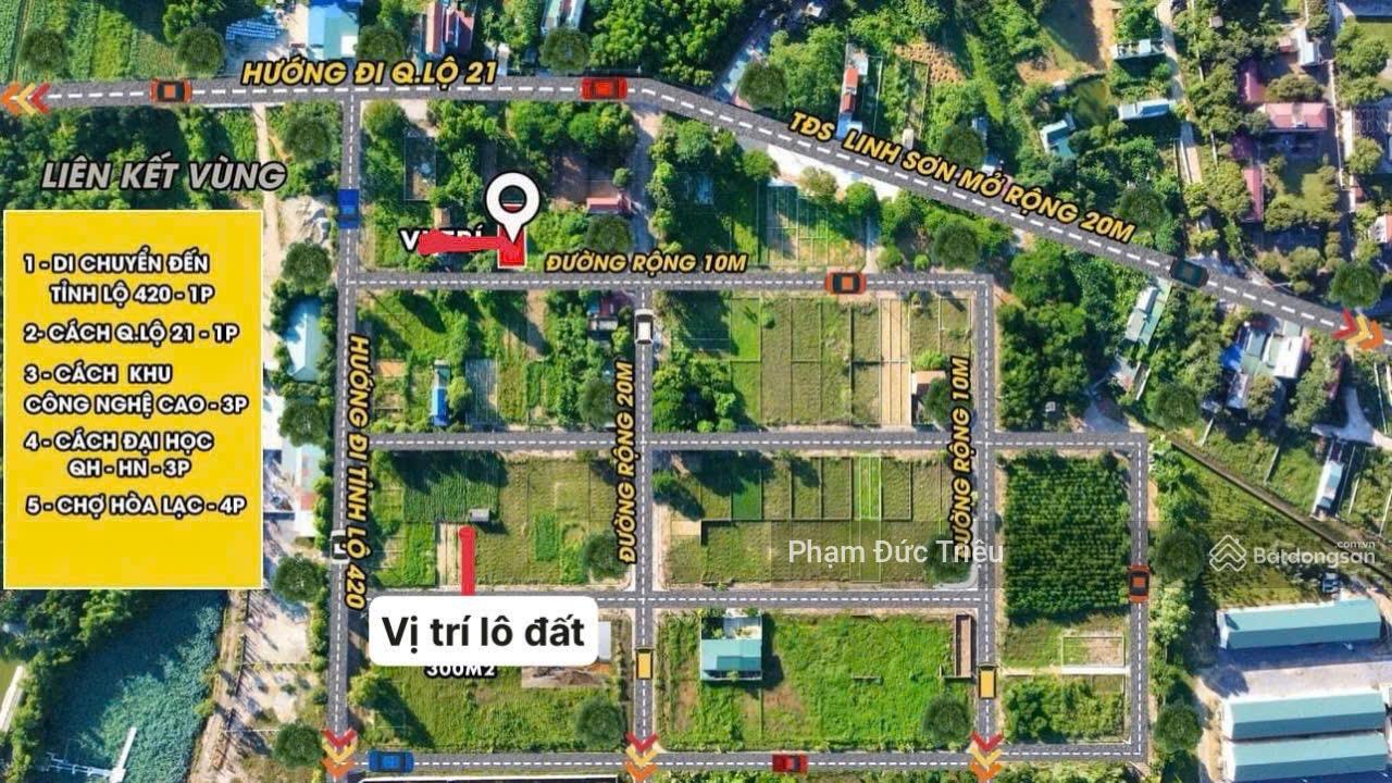 Chính chủ bán 100m2 đất TĐC Bình Yên, giá cực tốt