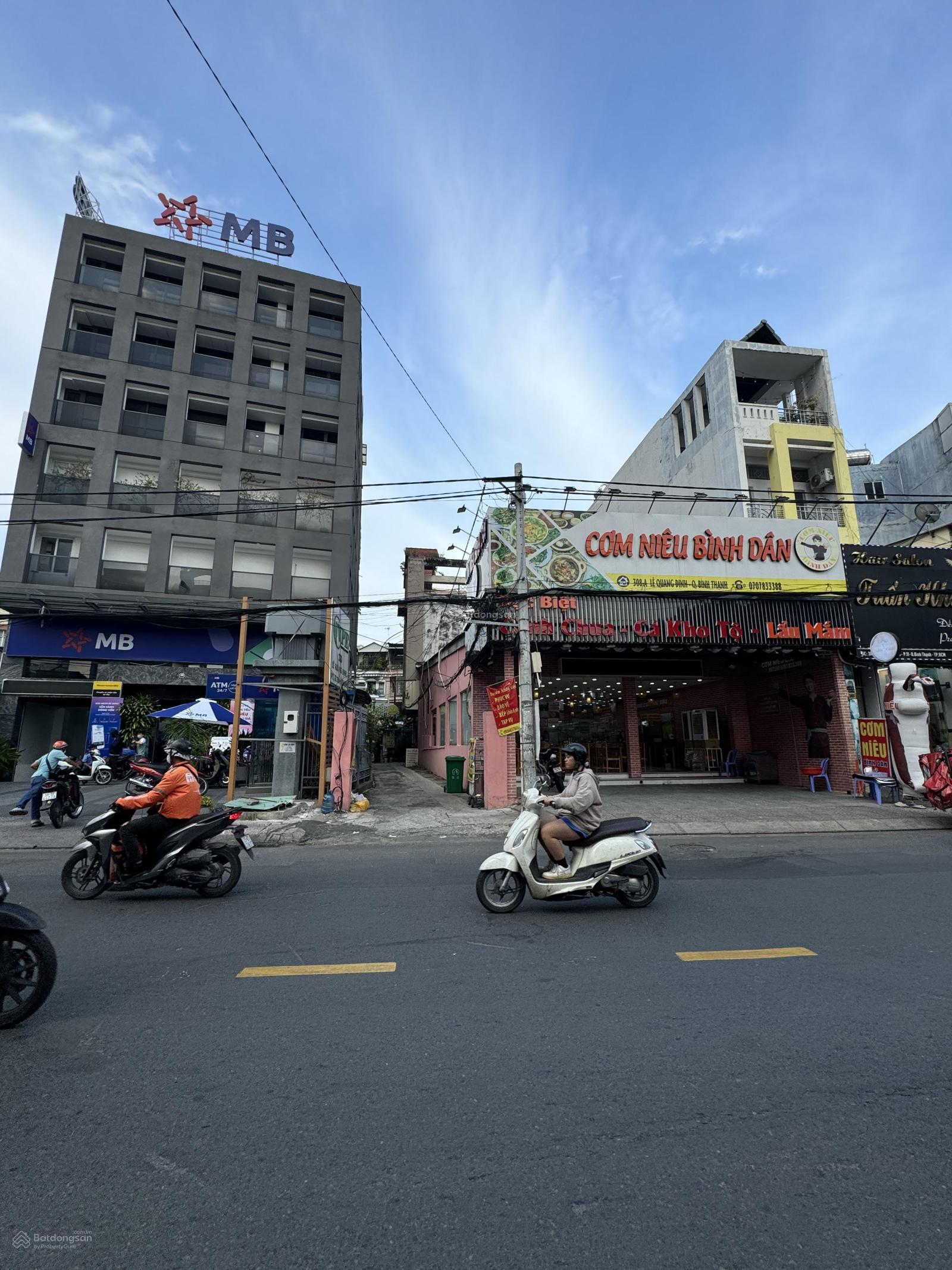 Bán nhà nát mặt tiền Đường Lê Quang Định - Bình Thạnh 8x30m CN 160m2 thổ CTXD hầm 8 tầng giá 40 tỷ