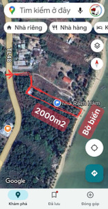 Bán 2 công đất mặt tiền view biển Hàm Ninh - đất đẹp hiếm có