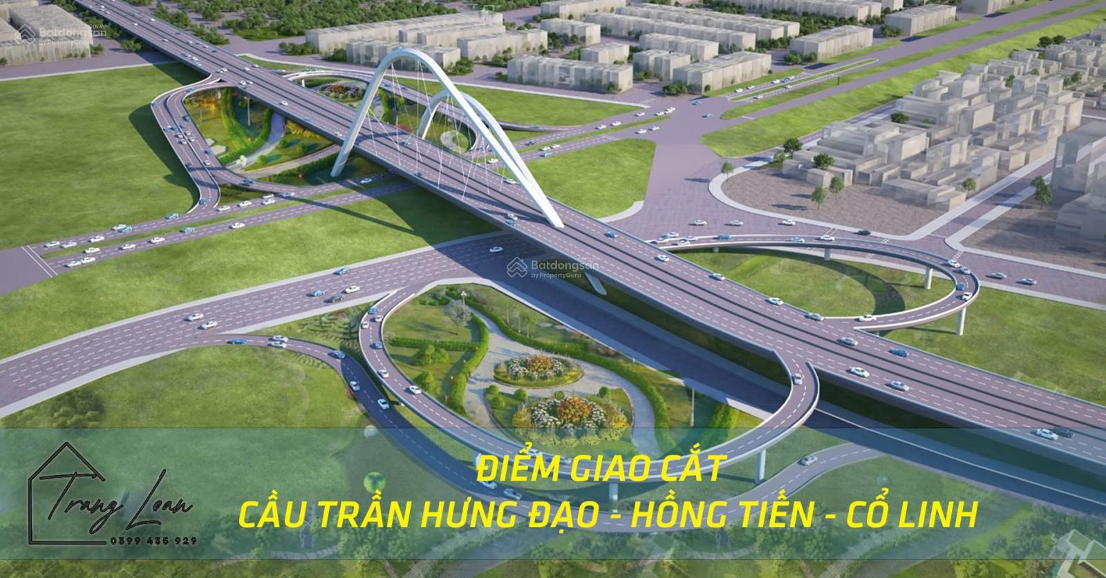 Đất tái định cư phường Long Biên. Giá 250tr/m2. Sát công viên, hồ điều hòa. Vị trí trung tâm