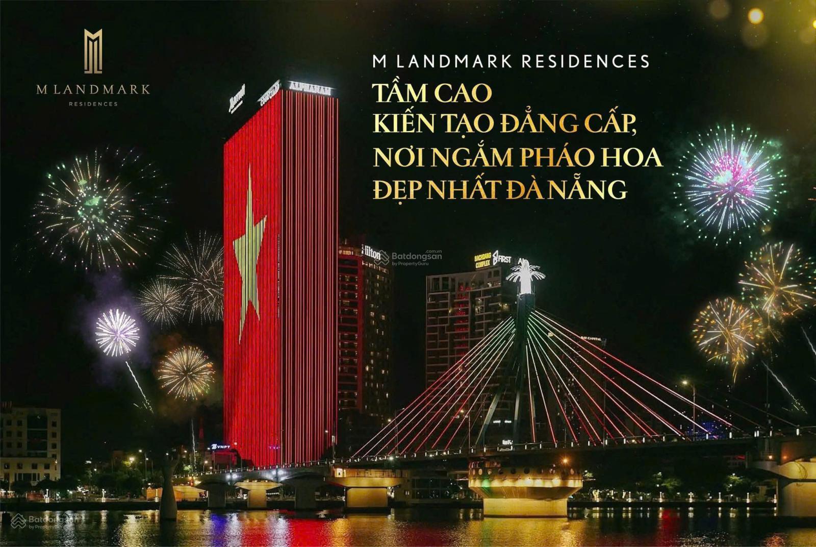 Sẵn sàng vào ở ngay với căn hộ 1 PN view trực diện sông Hàn ngắm pháo hoa - biểu tượng của Đà Nẵng