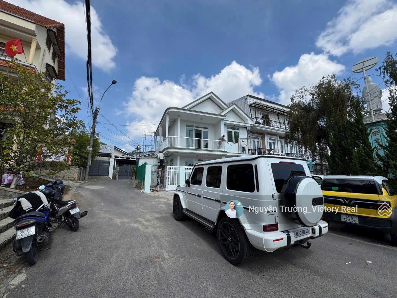 Căn hiếm góc 2 mặt tiền đường 6 mét Phan Chu Trinh P. 09, Đà Lạt DT: 129.27m2, gần Hồ Xuân Hương
