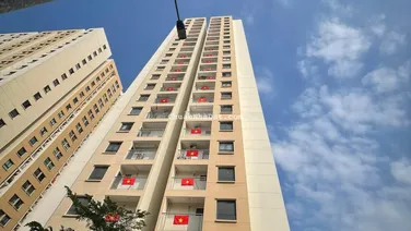 Căn hộ NOXH-Tại Hương Lộ 80(VLA) đã vào ở 830 triệu (VAT). Block B. Tầng Trung cao. Nhận nhà ở ngay