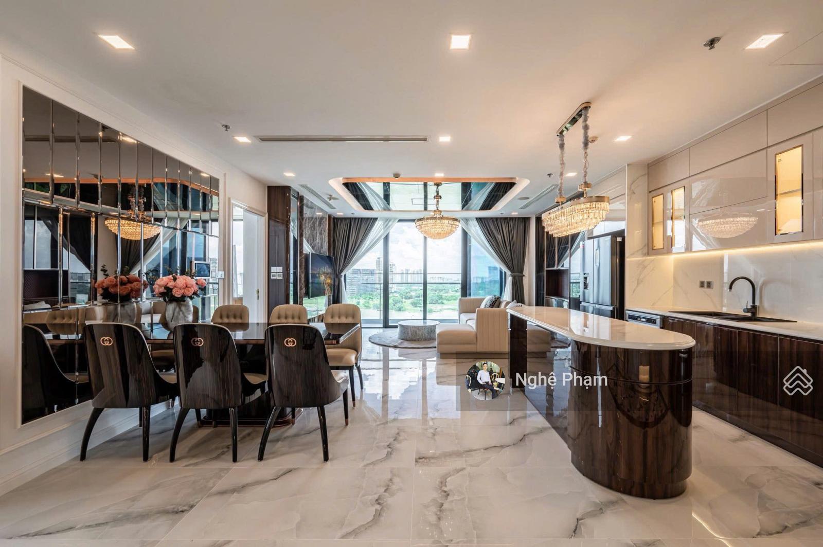 Nhà đẹp giá tốt. Cho thuê căn hộ 3PN Vinhomes Ba Son. Nhà rộng thoáng mát view sông. LH 0932 106 ***