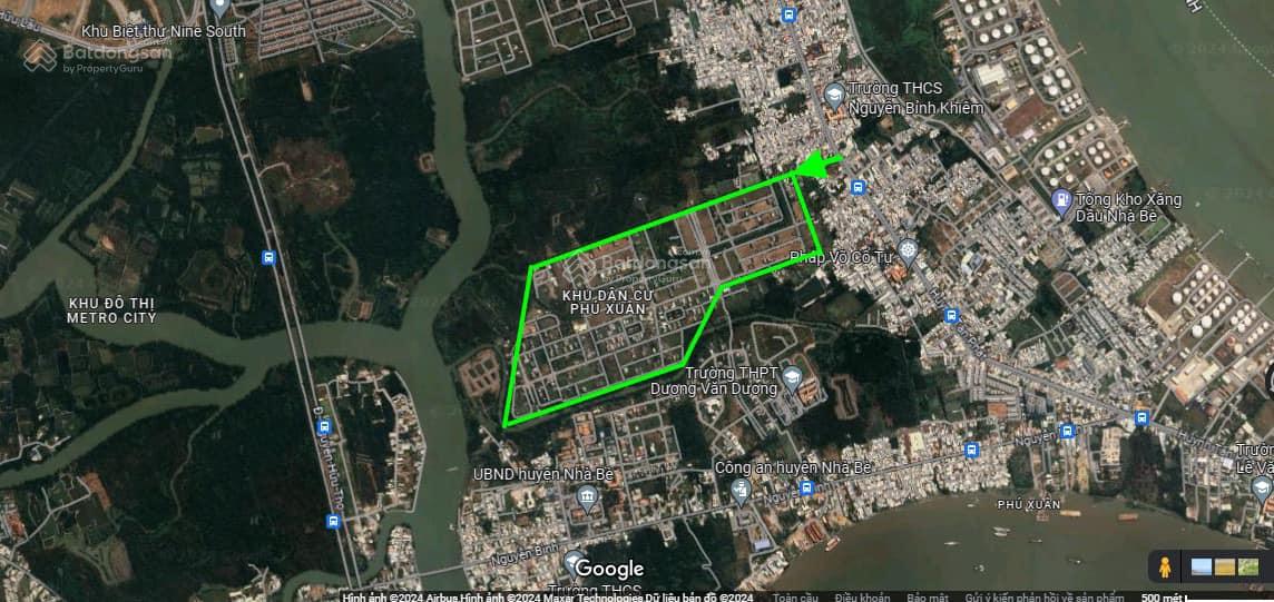 Lô góc 348m2 (55 triệu/m2) - Biệt thự 288m2 (50tr/m2)