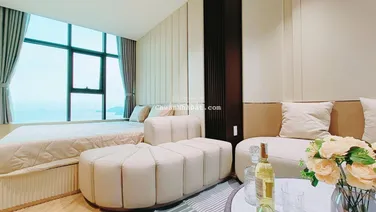 Dòng tiền cho thuê 60tr/ tháng ; Căn GÓC studio trực diện biển Trần Phú Mường Thanh 60 -- 3,6 tỷ.