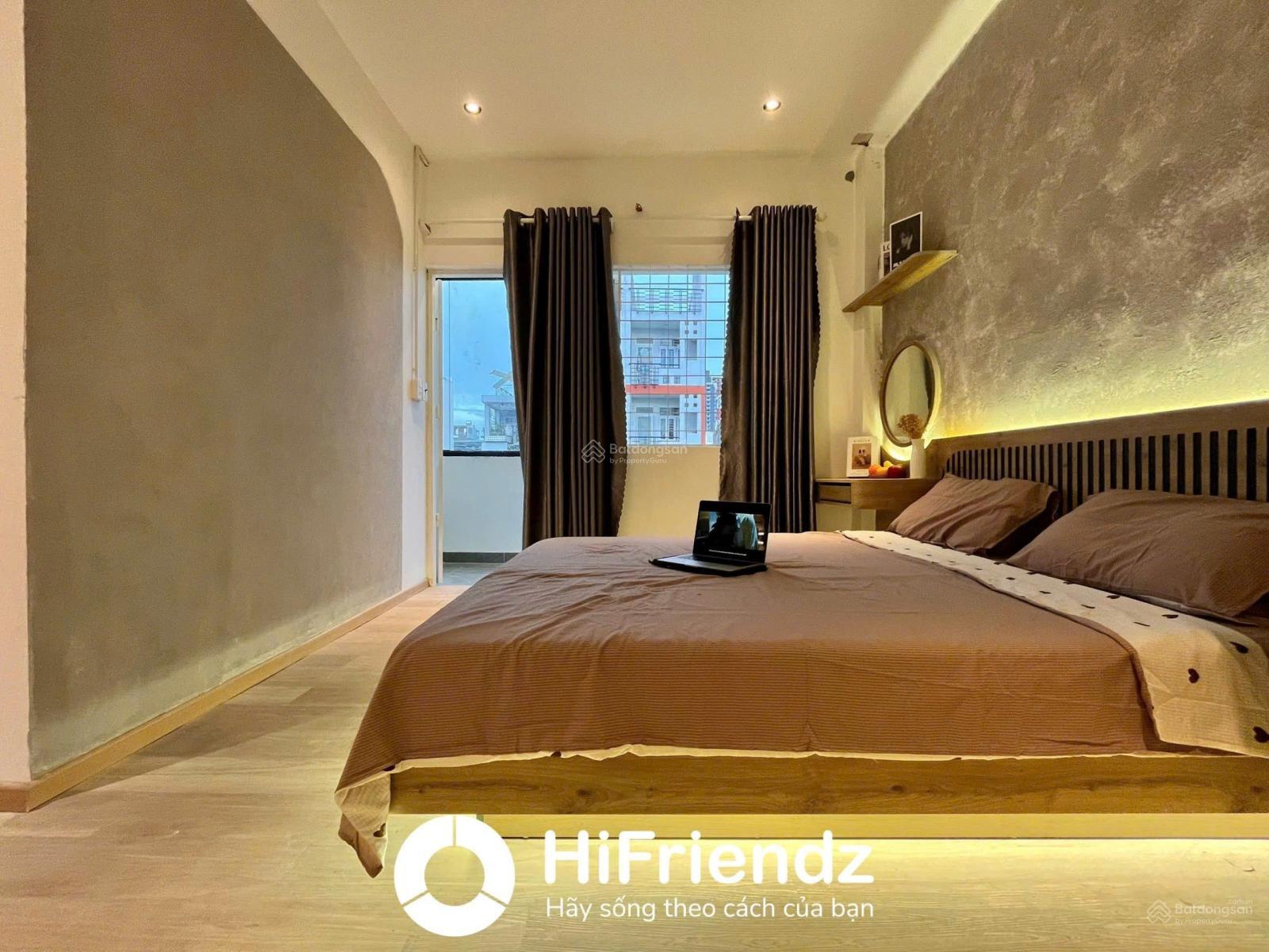 Studio full nội thất mới xây bancol lớn tách bếp sát chợ Bình Tây thuận tiện sang Quận 5, trung tâm