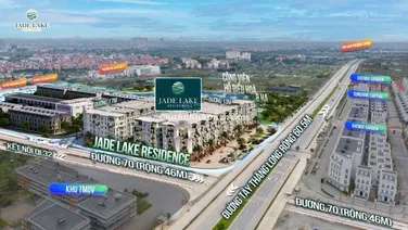 Bán suất ngoại giao Jade Lake Residence, 250 triệu, 160m2, view đẹp, Tây Tựu, Bắc Từ Liêm, Hà Nội
