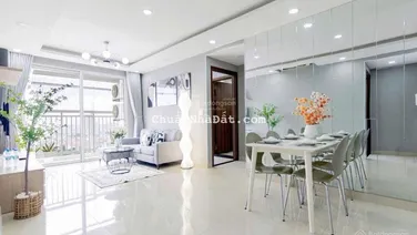 Cho thuê CHCC City Garden. Q.Bình Thạnh, 98m2, 2PN, view đẹp, Giá 32tr/th. LH: 0903 318 *** Minh