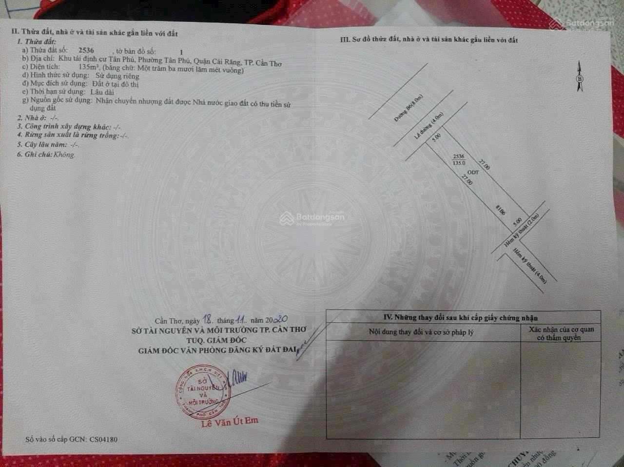 Bán nền biệt thự khu Hồng Loan 5C đường Số 16 gần sông công viê và chung cư