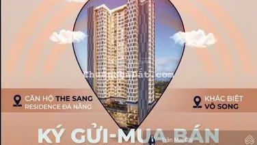 Bán nhanh căn hộ 2 phòng ngủ The Sang Residence, ngay biển Mỹ Khê, tầng cao view thành phố,pháo hoa