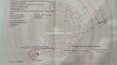 Bán nhà 4 tầng Đông Nam KĐT Hoàng Huy Riverside, Thượng Lý, Hồng Bàng
