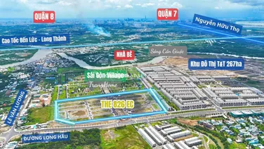Mở bán đất nền Sài Gòn Village GĐ2. Giá trực tiếp CĐT Hai Thành. Trả góp 12 - 18 tháng. Đã có sổ