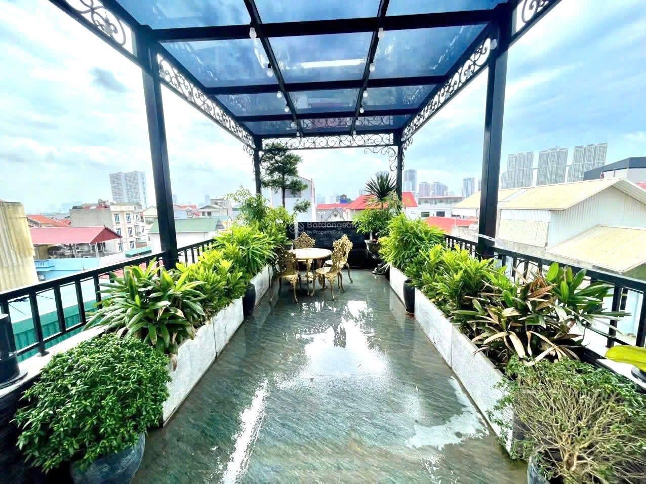 Nhà cổng chào Nam An Khánh dân xây phân lô vỉa hè kinh doanh đỉnh 50m2 5 tầng thang máy