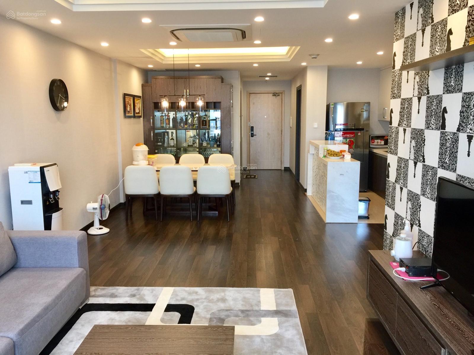 Cho thuê căn hộ chung cư Thăng Long Number One, 3 phòng ngủ đủ nội thất