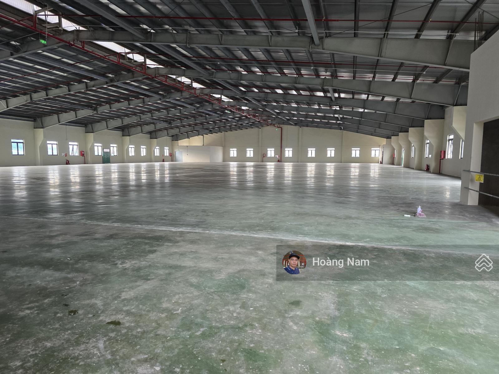 Cho thuê xưởng 50.000 m2. Xây mới KCN Đức Hoà. Long An