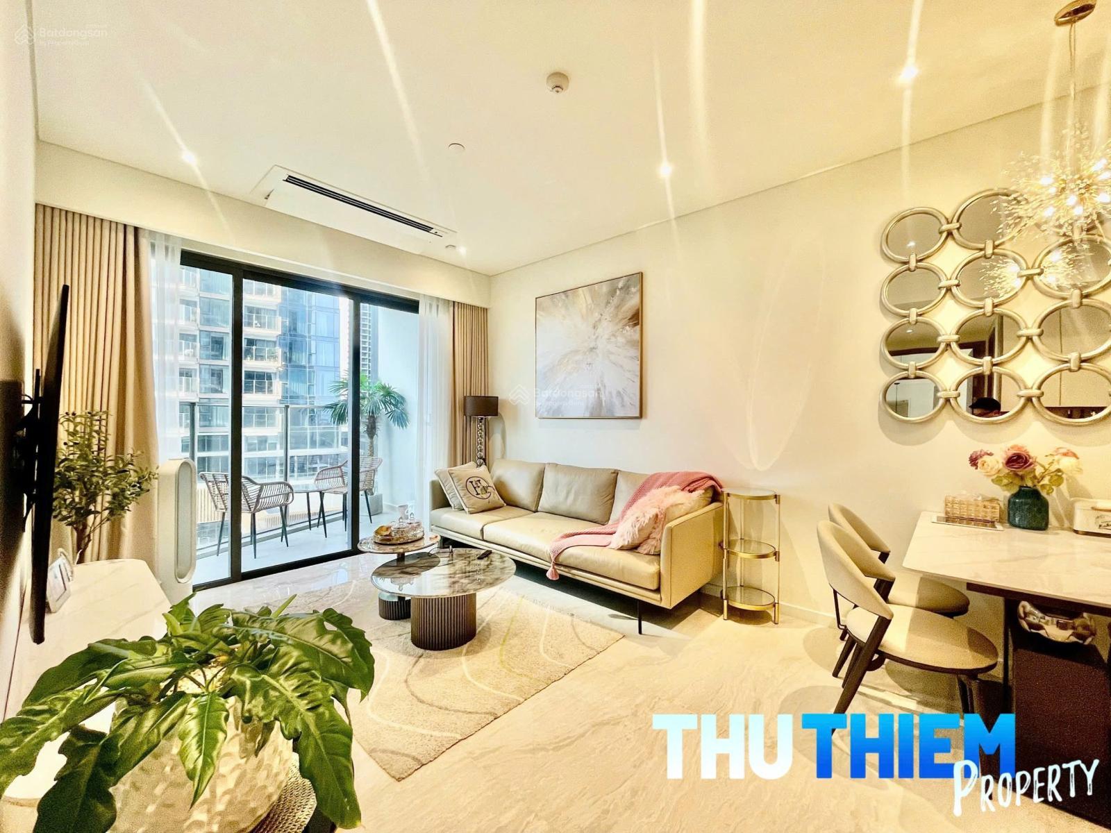 Bán gấp căn hộ 2 phòng ngủ Thủ Thiêm Quận 2, TPHCM chỉ 24 tỷ đầy đủ nội thất