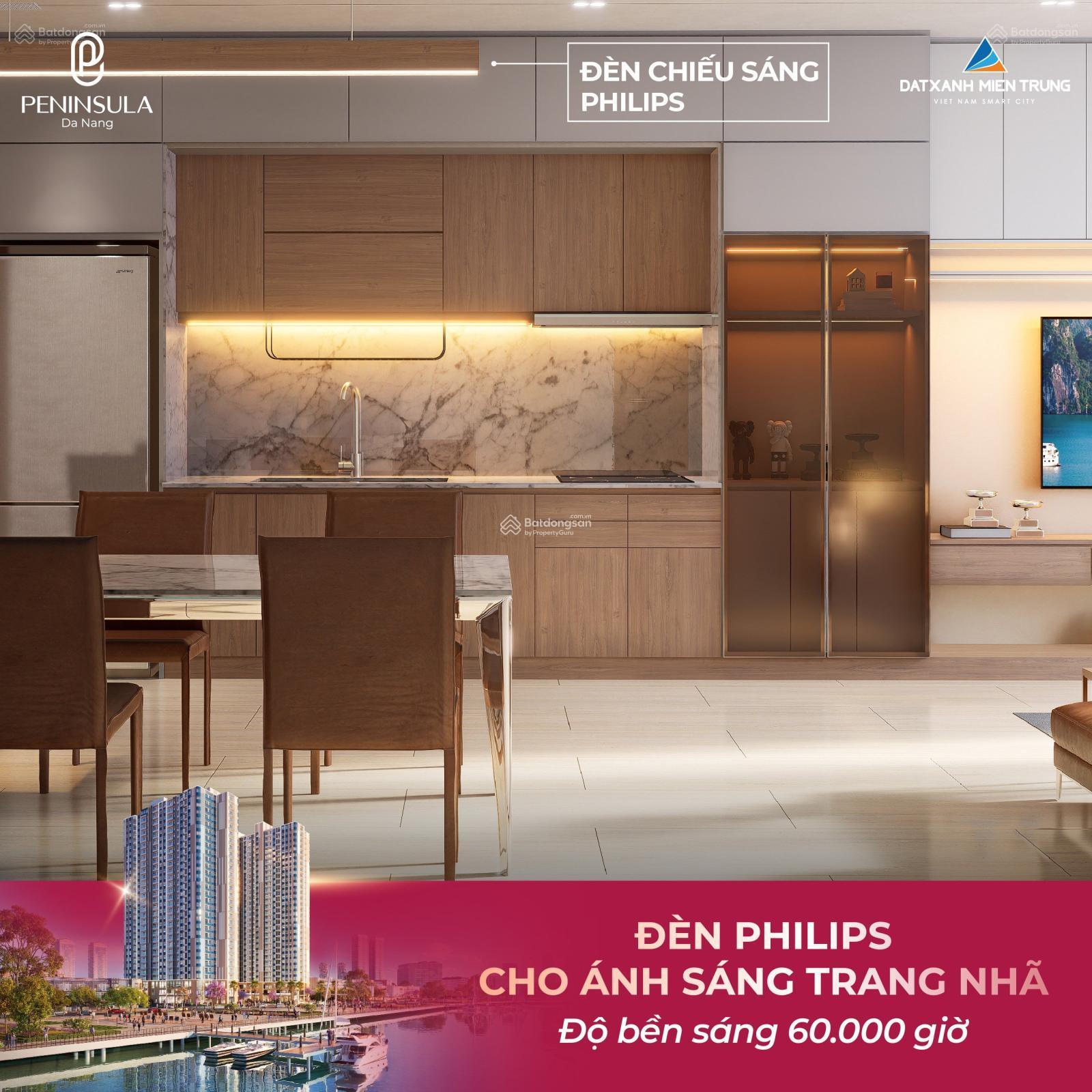 Bán căn hộ 1 PN tầng 30 cuối cùng của giỏ hàng dự án Peninsula! Liên hệ ngay