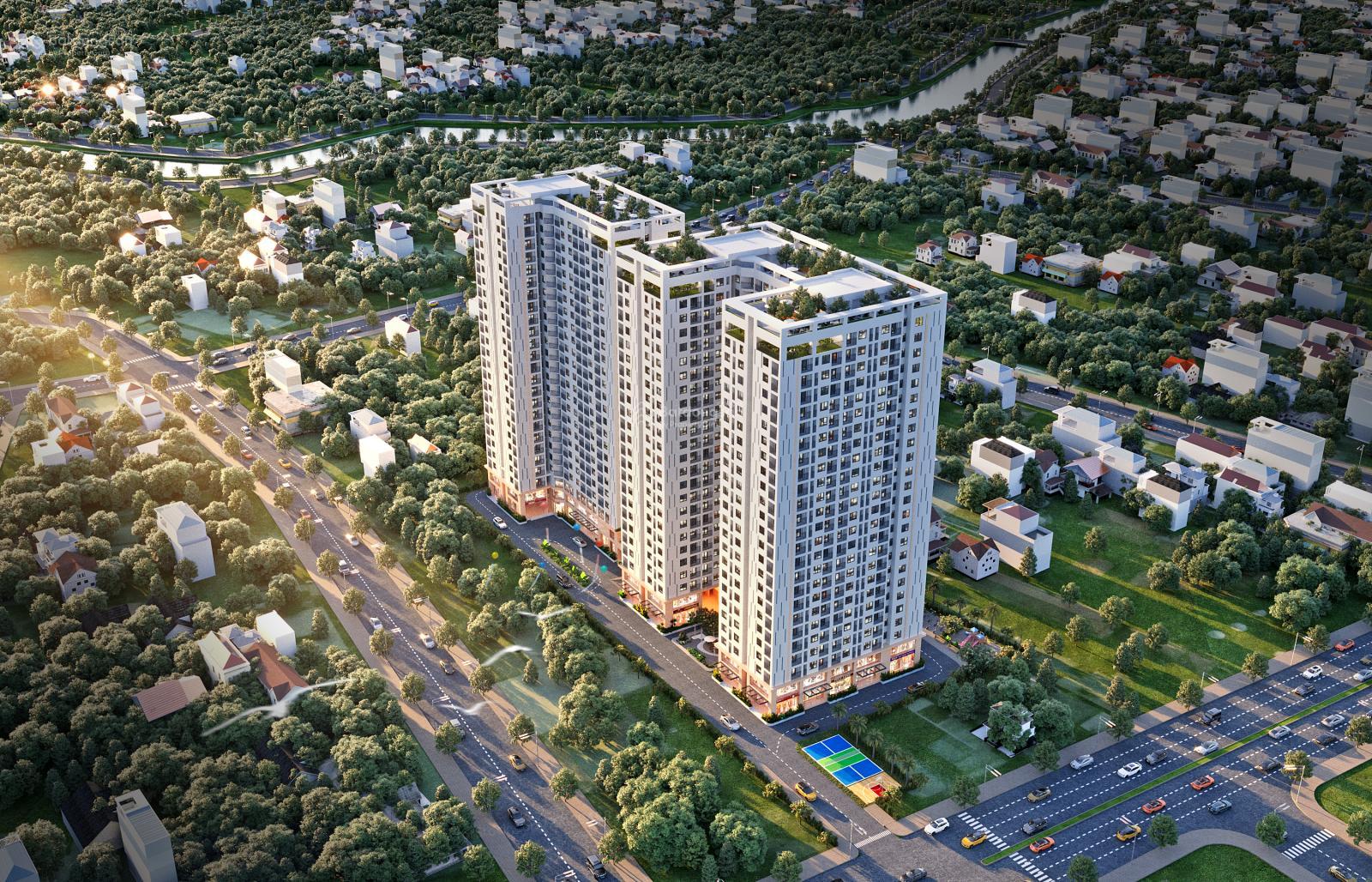 Stown Gateway mặt tiền QL13 - 3 mặt view sông. CH 3 phòng ngủ - 79m2, giá 2,79 tỷ