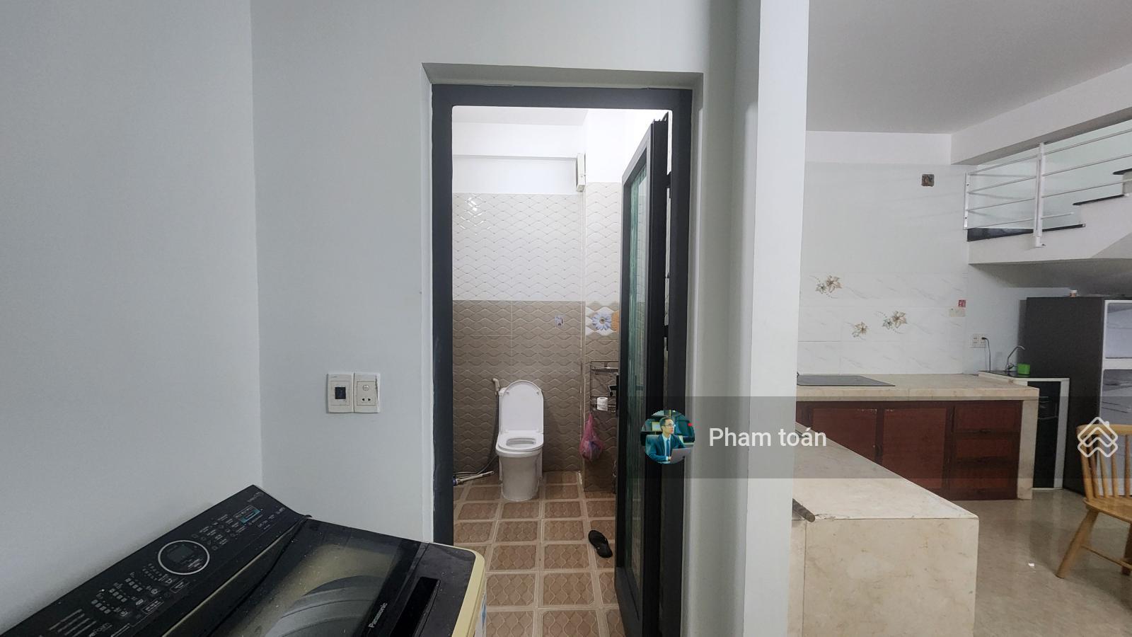 Bán nhà mê lửng Trần Kim Xuyến Hòa Xuân, 3PN, móng 3 tầng, Tây nam giá 6ty680