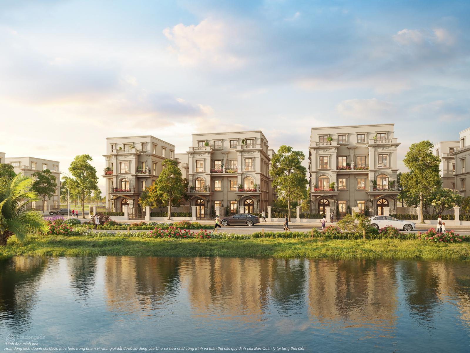 33,427 tỷ căn biệt thự song lập cổ điển Pháp Vinhomes Đan Phượng 228m2