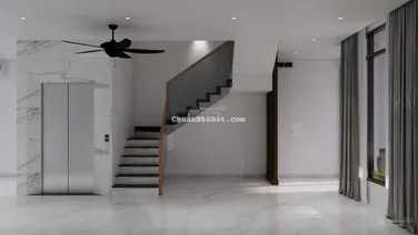 Nhà mặt tiền có thang máy, 350m2 sử dụng, 60tr/ Tháng, Đường Lê Hữu Kiều rộng 24m