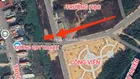 Bán lô góc 3 mặt thoáng view công viên trường học. 114m2 mặt tiền 6m. Tái định cư Thôn Làng. SĐCC