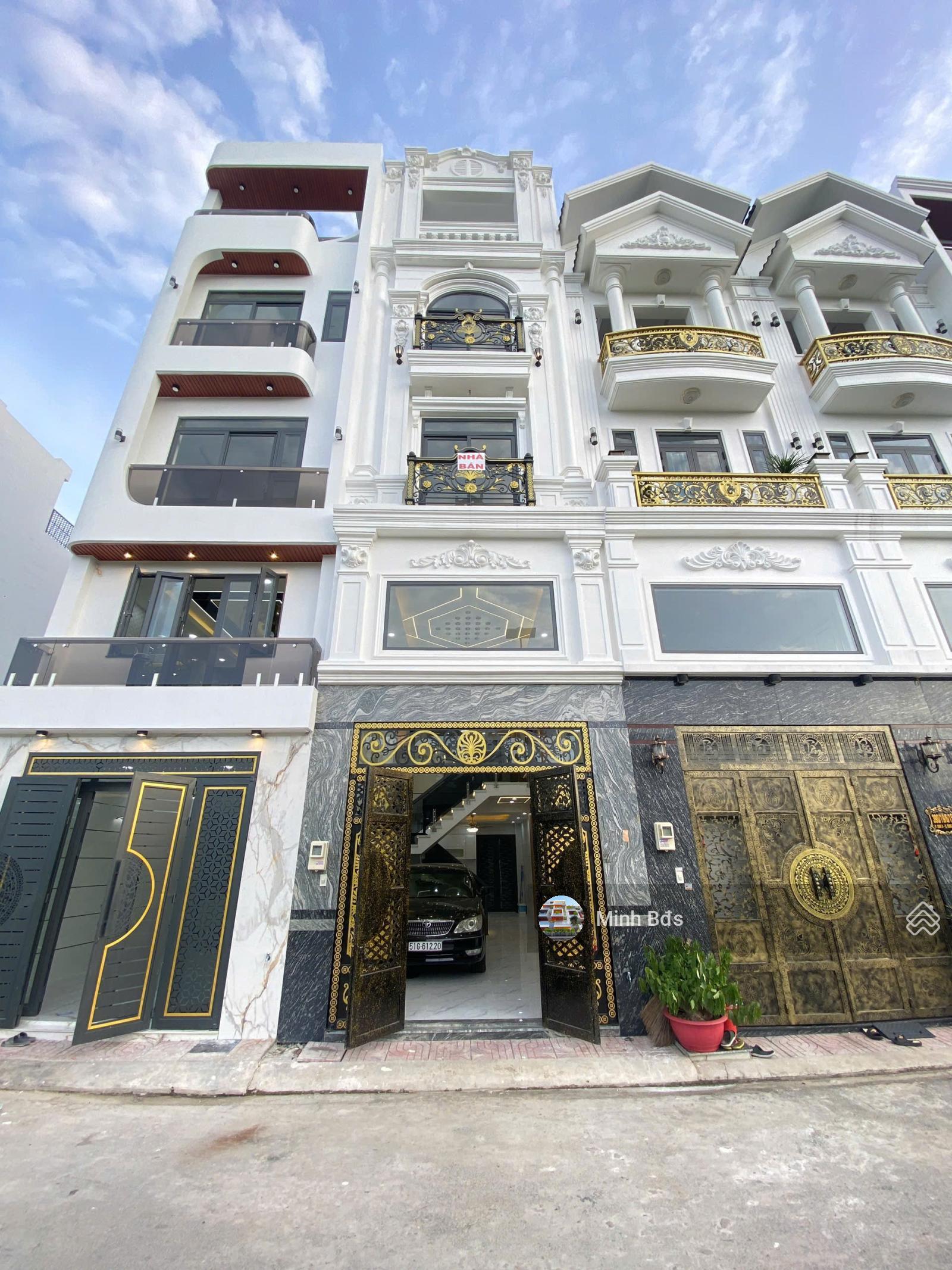 Nhà mới 4,5 tấm, 4x13,5m đường nhựa 8m thông thoáng khu tái định cư, tiện ích đầy đủ chỉ 5 phút