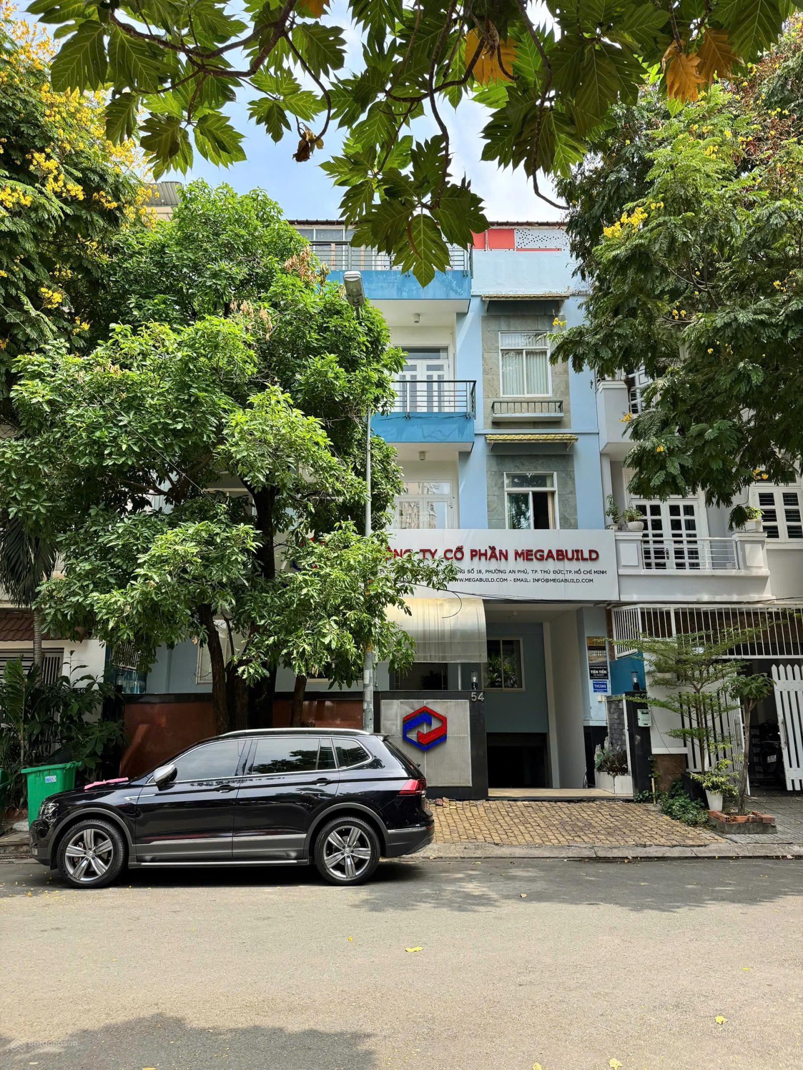 Bán biệt thự hầm 4 tầng 730m2 sàn đường Số 18 An Phú An Khánh - Giá 52 tỷ