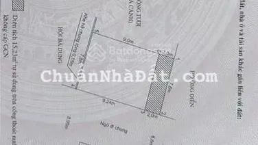 Bán đất 70m2 ngang 9m đường nhựa 7m Sở Dầu, Hồng Bàng