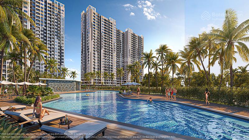 Chủ nhà gửi bán căn hộ 2PN + 1 DT 76,5m2 The Beverly, tầng trung view bể bơi và khu biệt thự