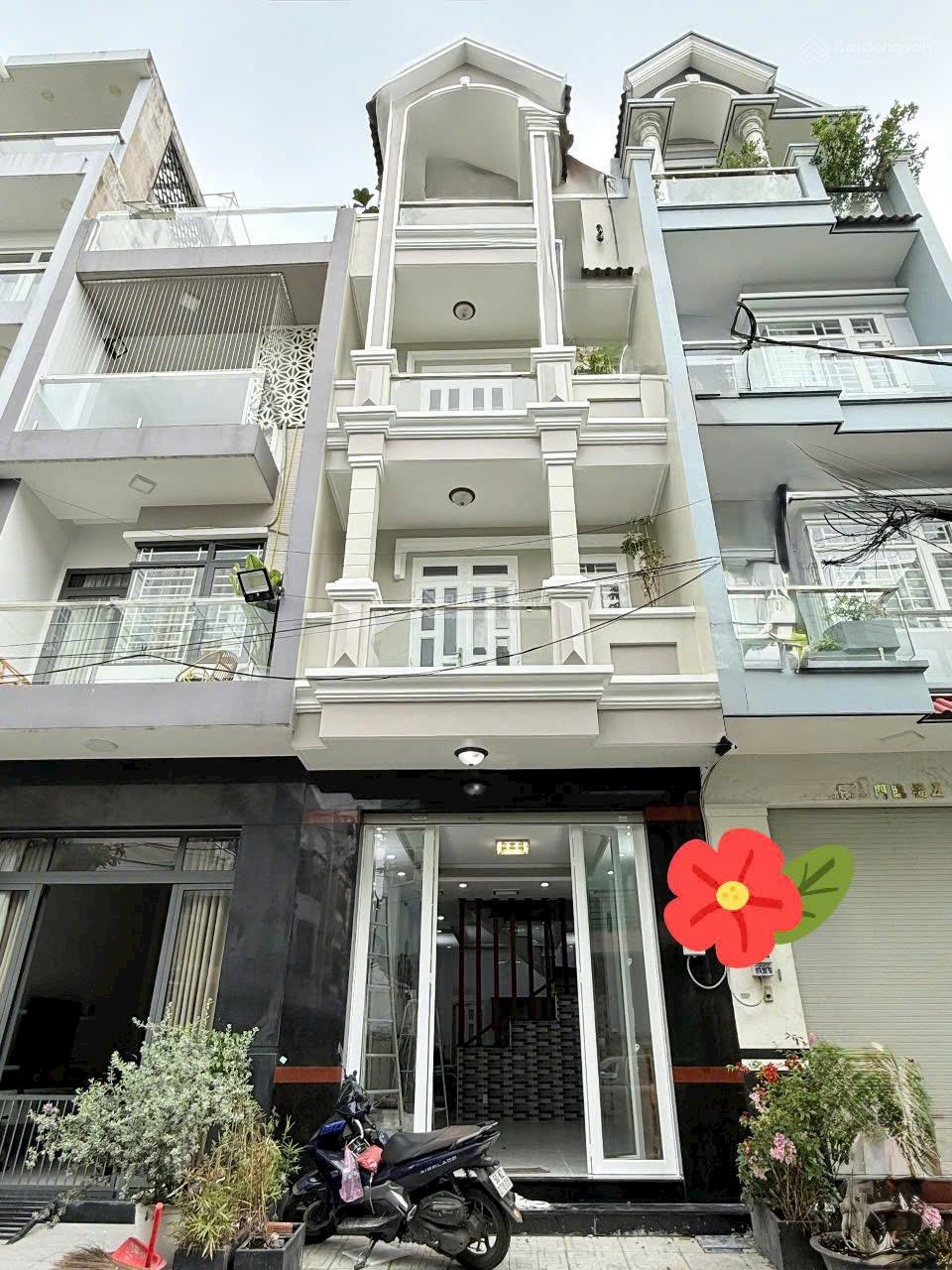 Ngang 9 tỷ - Bán nhà mới đẹp 4 tầng - 68m2 - 4x17 - Mặt Tiền khu Tên Lửa - An Lạc A - Bình Tân