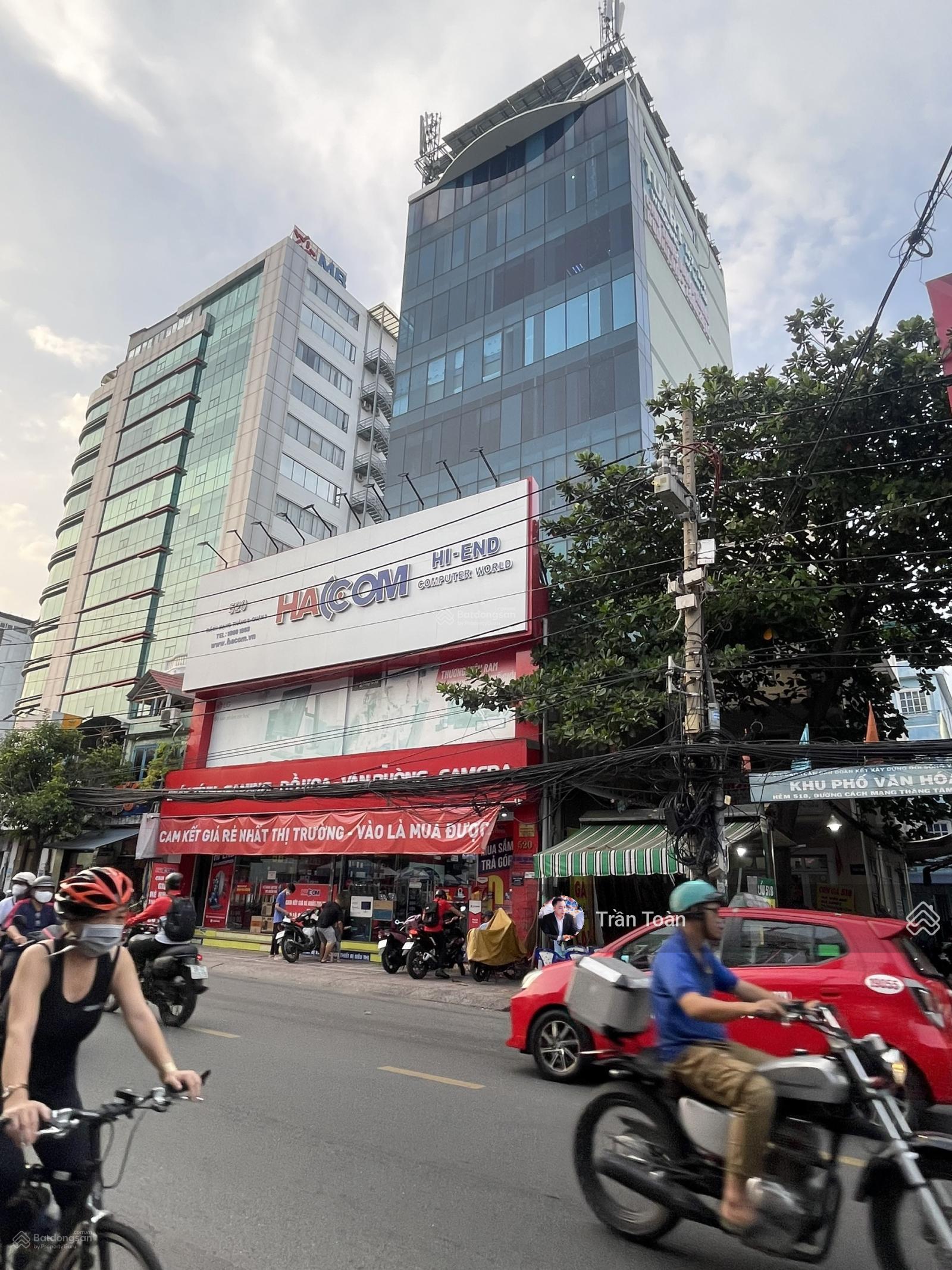 MT Cách Mạng Tháng 8 P.6 Q.3 - 10x27m - lửng, 6 lầu - HĐT 500 tr/th - 145 tỷ