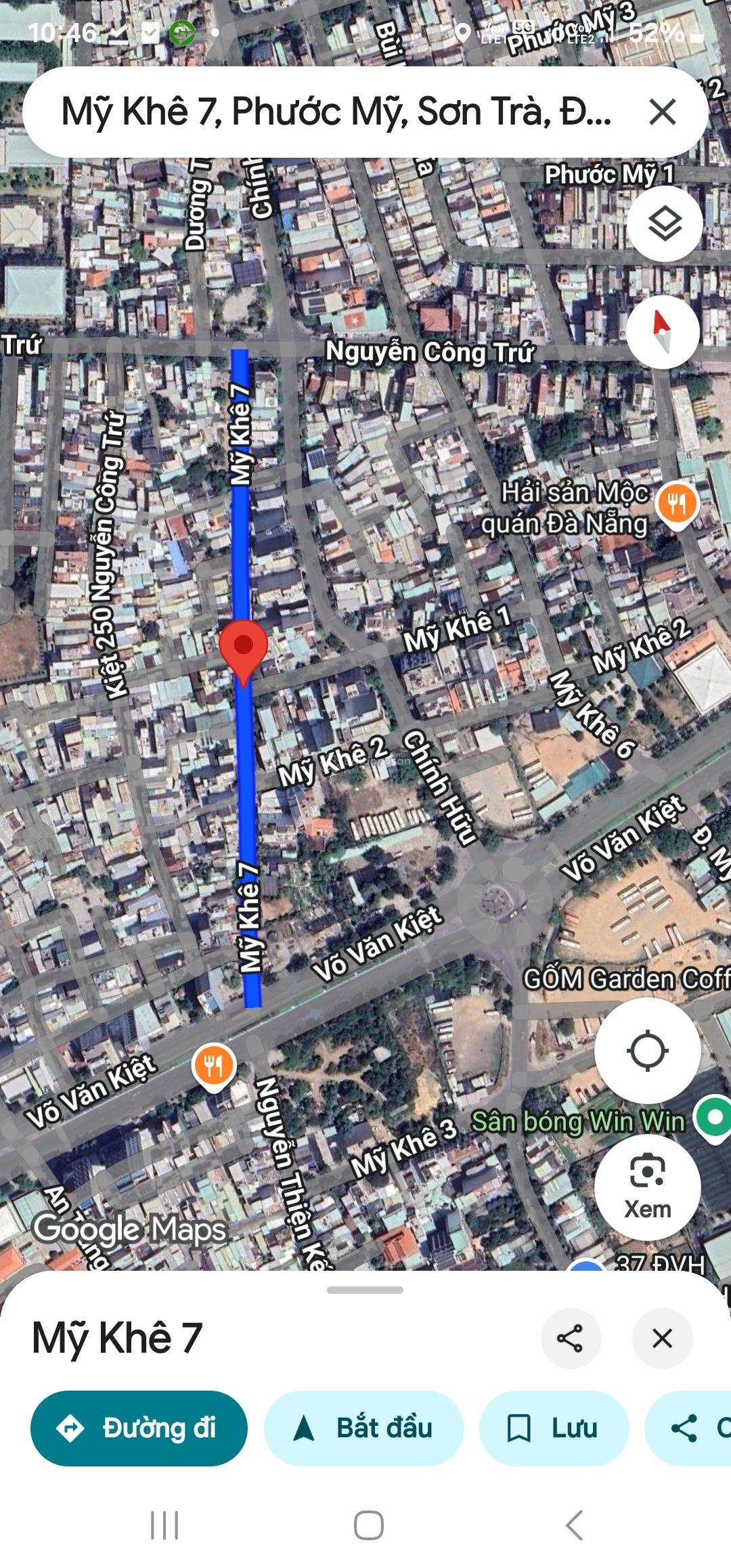 Bán đất 2 mặt tiền đẹp tại Mỹ Khê 7, sát bên trung tâm tài chính. Giá tốt