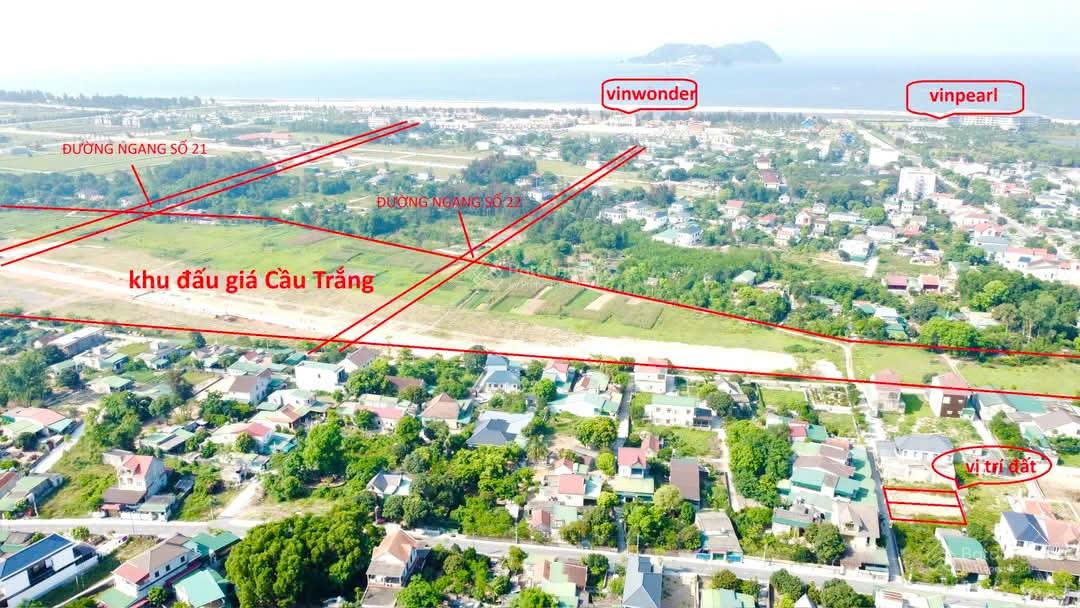 Đất Khối 4 - Nghi Hoà - Cửa Lò lối 2 Trương Vân Lĩnh thông Lam Sơn cách biển 800m