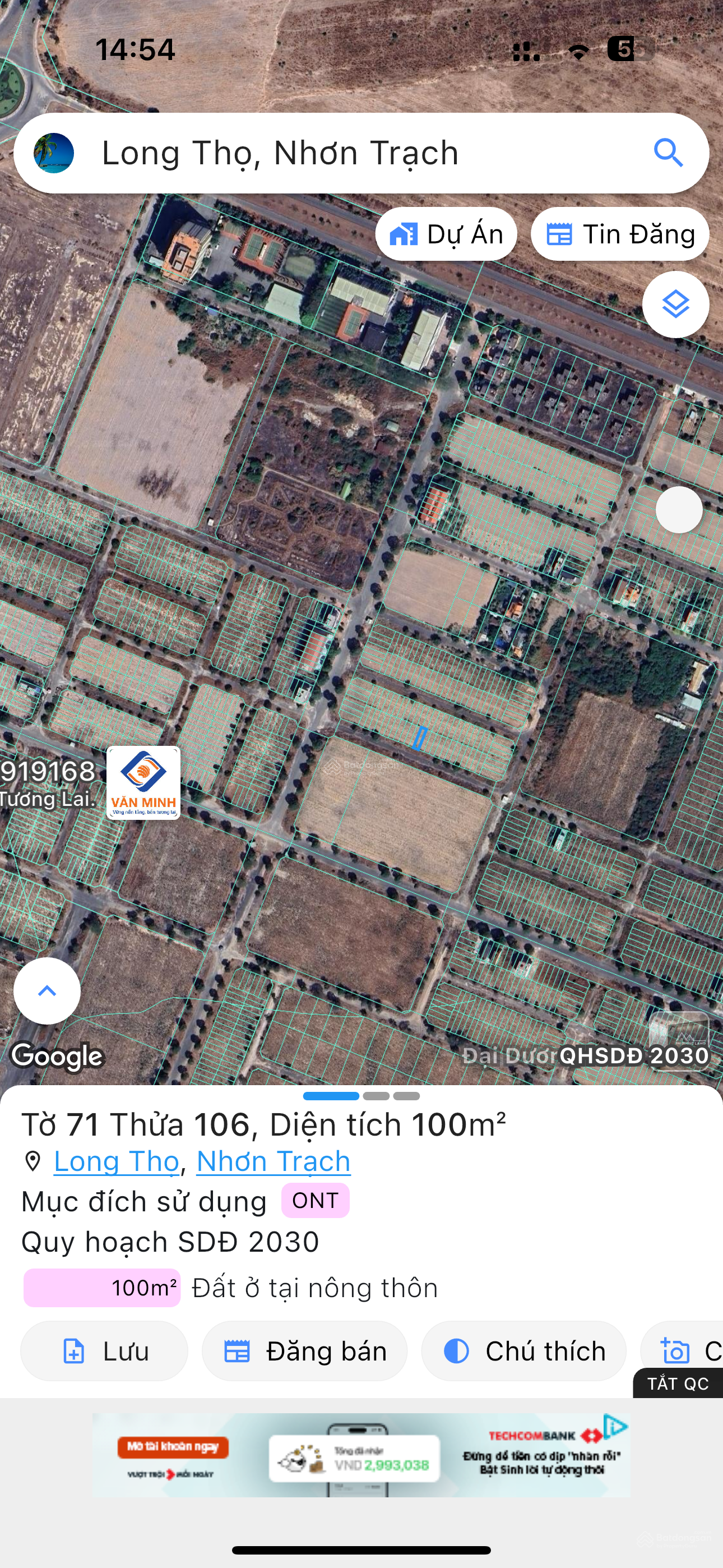 Chủ cần bán 1 cặp NP đường 17m, đối diện tiện ích, 100m2 giá 1,9 tỷ