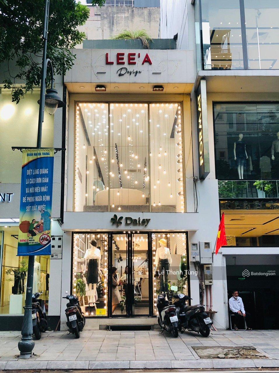 Cho thuê nhà mặt phố Huỳnh Thúc Kháng DT: 90m2 x 4T, mặt tiền 5m, đoạn đẹp nhất phố, KD mọi mô hình