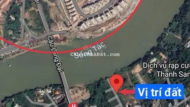Bán 52m2(4x13) đất da gần sông mát mẻ đối diện với Vinhomes qua cầu Long Đại, P Long Phước, Q9 HCM