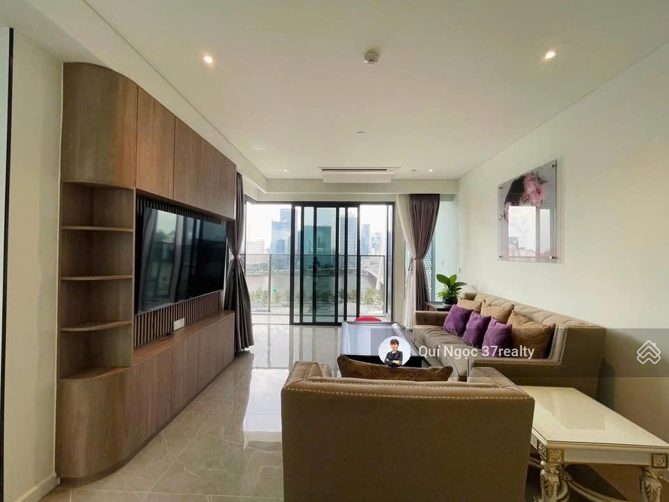Bán 3PN Opera thang máy riêng, view trực diện sông Q1, sẵn HĐ thuê